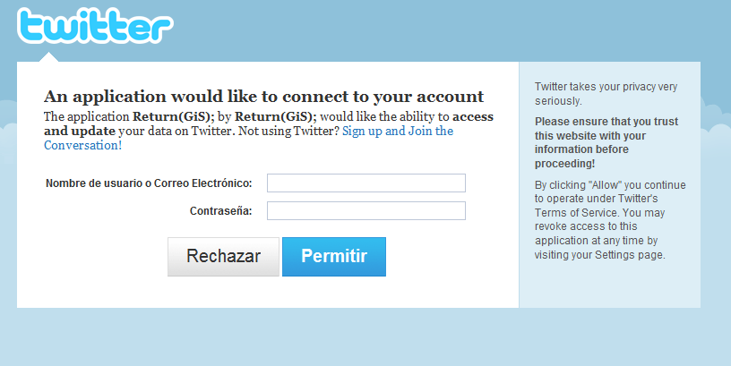 Authorize-Twitter
