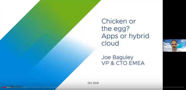 EuropeClouds Summit 2021 -Chicken or the egg? Apps or hybrid cloud