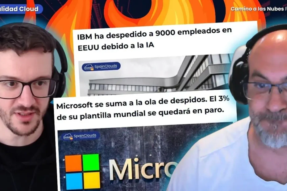 Microsoft e IBM despiden masivamente empleados 2025