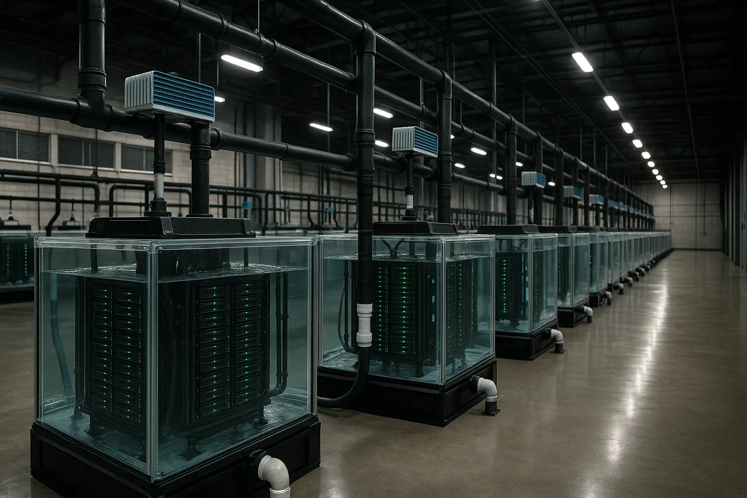 Centro de refrigeración de Centros de datos
