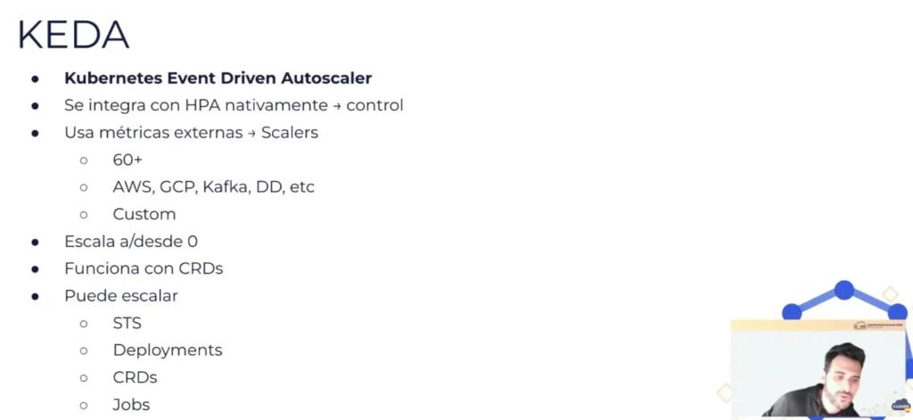 Características KEDA