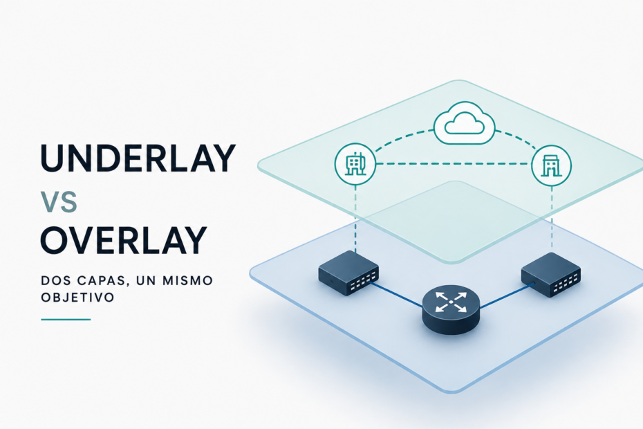 Capas Underlay vs Overlay