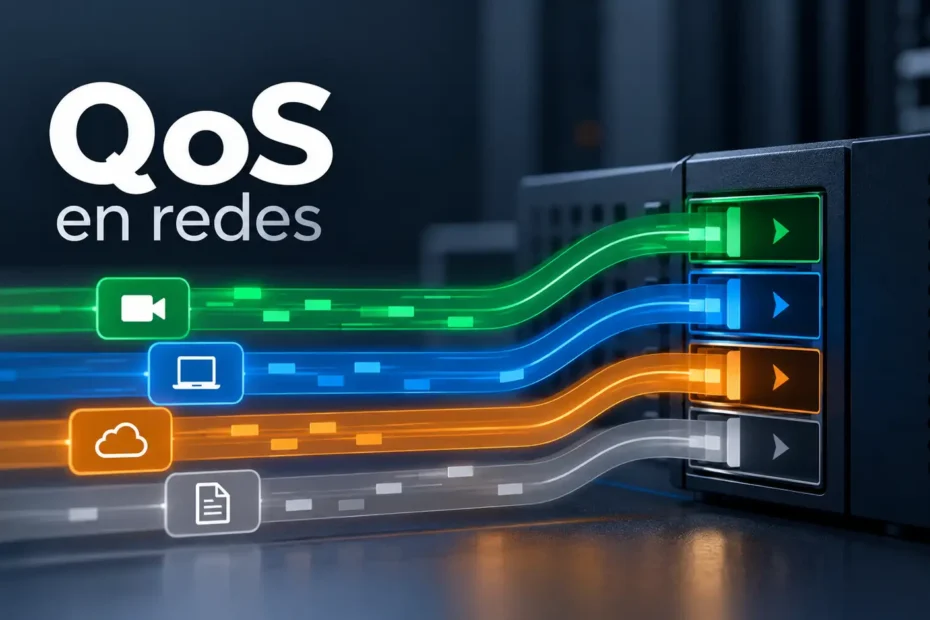 QoS en redes: qué es, cómo funciona y cómo priorizar el tráfico